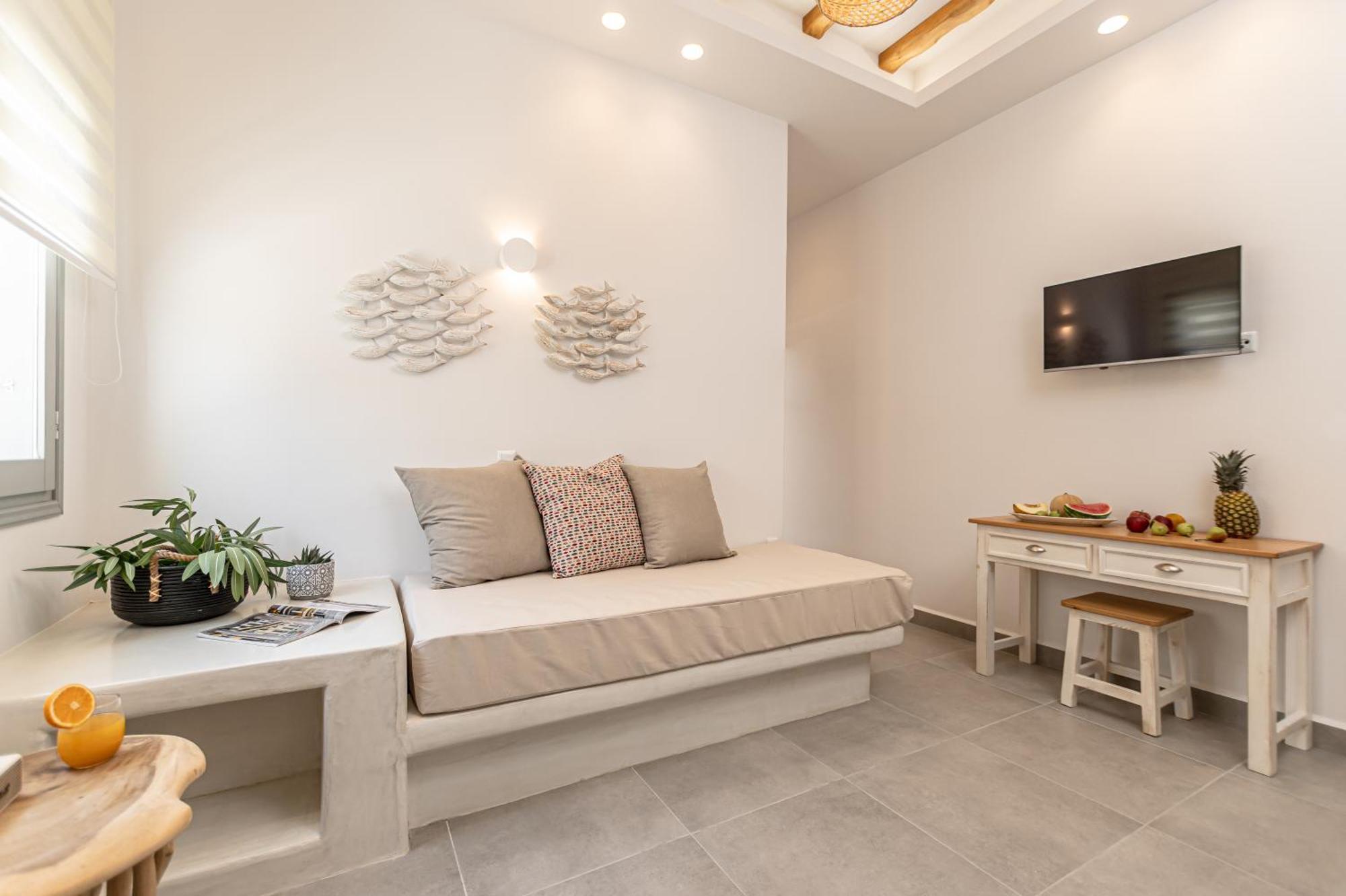 Porto Dema Luxury Suites Schoinoussa Eksteriør bilde