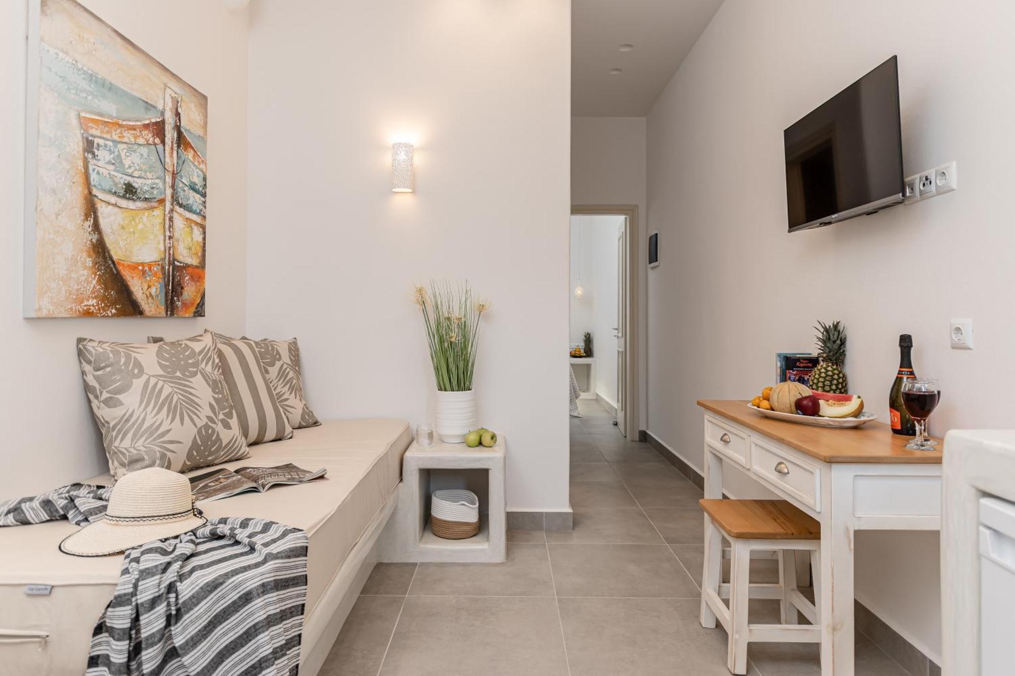 Porto Dema Luxury Suites Schoinoussa Eksteriør bilde